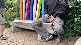 wanna cum with a sexy milf on a park bench?