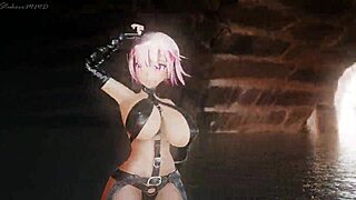 mashu kyreilight mmd lupin r18 anime tits