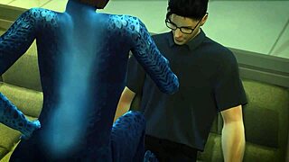 mystique in 3d hentai preview with black anime sex