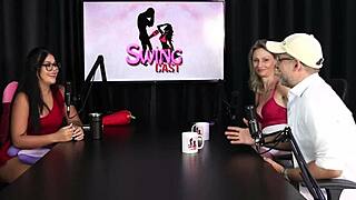 アラインとフラヴィオが透け赤ランジェリーでバイアグラトーク！