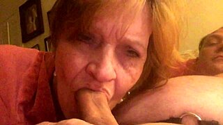 Granny's old-school oral skills shine in throwback sucking session.