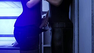 hey, watch this big ass redhead get fingered and pounded by huge cock standing up!