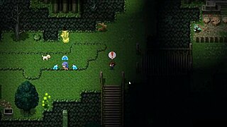 In the lost lagoon harem game, a cute girl with huge tits slips into the bathtub and reveals her wet pussy.