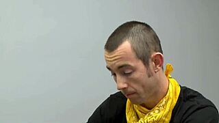 gay patrol - pimp busted, his gay hoes take cop dick rough