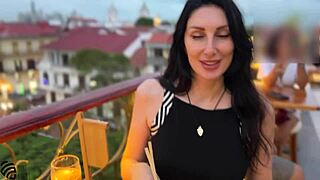 Blowjob in restaurant!