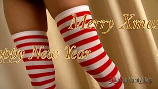 christmas nude asian girls solo