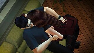 mystique in 3d hentai preview with black anime sex