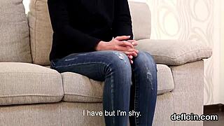 Cuddly Sweetie Opens Tight Slit for First Hardcore Experience