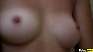 Sexy Teen Grace Masturbates with Pink Dildo in Bathroom 😘