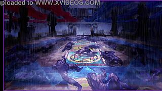 Street Fighter dolls fight and moan in the graveyard