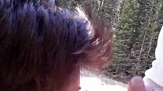 Petite Latina Sucks Huge Cock And Swallows Cum 😍 By Riverfront