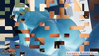 Man, I can’t believe how hot Jewels Jade bangs in class, oops!