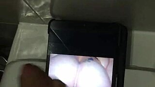 Texas mature brunette receives cumtribute on her big tits and ass from big cocks!