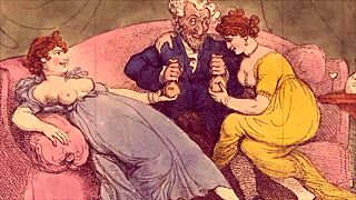 i'm totally obsessed with these vintage erotic cartoon drawings from way back