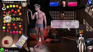 in this sex adventure, she gives a blowjob and licks his pussy.