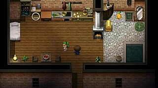 In the lost lagoon harem game, a cute girl with huge tits slips into the bathtub and reveals her wet pussy.