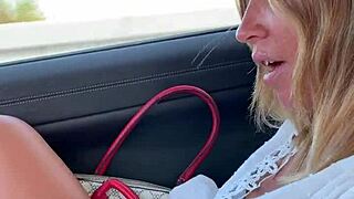 dude, i’m fingering myself outdoors in the car while traveling!