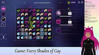 Vtuber Lewdneko Explores Furry Shades of Gay Game