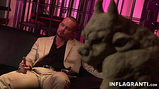 Whore Gets Feet Covered In Sperm