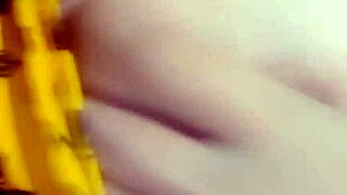 Thu Dam, a Vietnamese teen, tries out her body with a cucumber