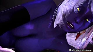 3D MILF gets facial and pussy fuck in this adult game