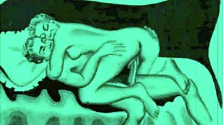 I-I love vintage erotic animation with antique cartoons and retro hentai