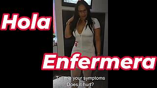 The athletic nurse aleja delivers double pleasure with her big ass and tits