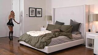 Lesbian pals Cherie DeVille and Kendall Katson gang up on Aaliyah Love.