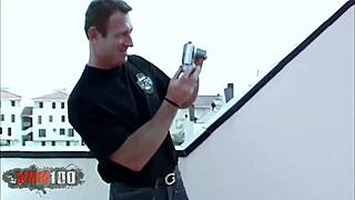 Spanish beauty with big tits cums hard with Pascal Saint James