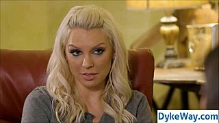 Lesbian anal sex filled with passion