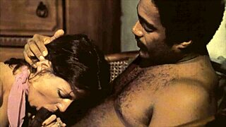 Watch Chocolate and Ginger Engage in Taboo Interracial Action in Vintage Setting!