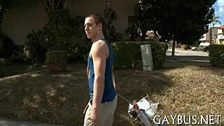 Watch these fellows having intense homosexual sex!