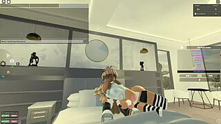Roblox porn with big tits and doggystyle action