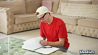 Wow, skinny 60-year-old granny Jacy banging students hard! 😜