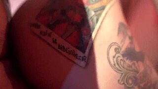 the bitch fucked her attached boyfriend, but let's keep it chill with the brunette slut and her tattooed friend in this casual hookup.