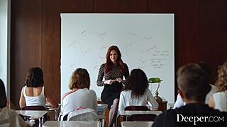 Maitland Ward guides students into a dark, intense lesson of desire