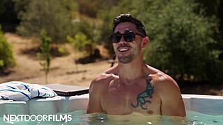 nextdoorfilms shows a nice cocked writer slamming a bratty twink muse.
