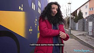 Public agent teen loses at rock paper scissors and gets hardcore fucked outdoors