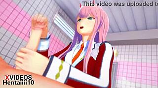 Zero Two Blowjob Hentai With Japanese Sexy Amateurs And Anime Sucking