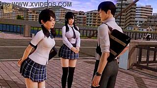 Exploring academy 165 adventures in anime game