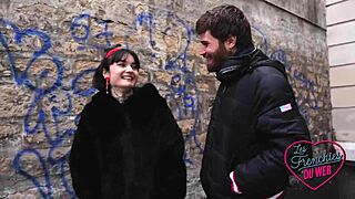 Crystal, the naughty brunette from Bordeaux, shows off her wild side