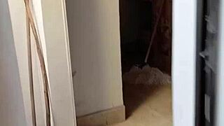 Seductive lesbian encounter with new maid sucking pussy and fucking hard