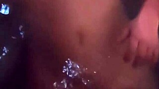 lonely wife in the hottub, bent over for doggystyle fucking 😏 sexy brunette housewife