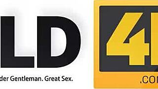 Heyy, old guitarist scores with adorable euro brunette on the sofa! 😍