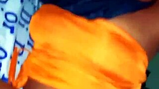 oloshoboyfriend - hijab milf gave me a different feeling as she handles my black cock, it was oiled and first time