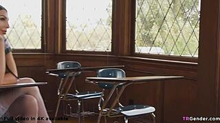 Trans S Chanel Santini Gets Her Tight Ass Pounded in Raw Anal Action.