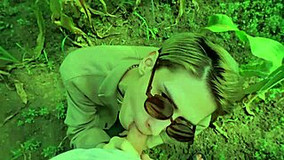 helping my twink buddy in the cornfield got real steamy! 😜