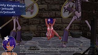 ricca explores the magic dildo in this 4k 60fps 3d hentai game with uncensored ultra settings