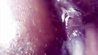i finger my black ass until it cums all over