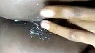 i finger my black ass until it cums all over